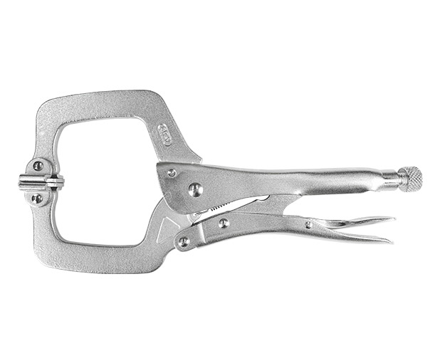 Locking C-Clamps with swivel pads