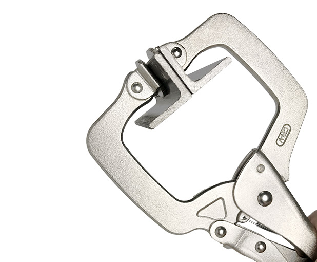 Locking C-Clamps  with swivel pads 