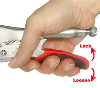 Curved Jaw Locking Pliers 