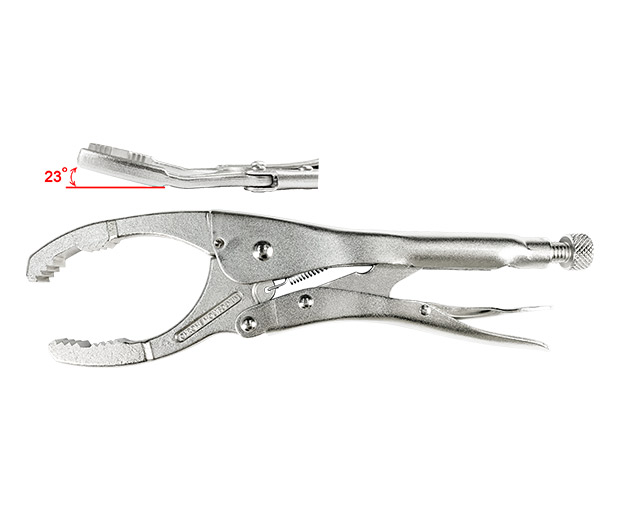 Oil Filter Master Pliers with angled head